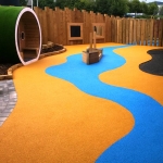 Playground Safety Flooring in Woodside 11