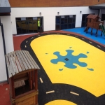 Playground Safe Surfacing in Woodside 1