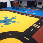 Playground Flooring Spec in Bishopton 2