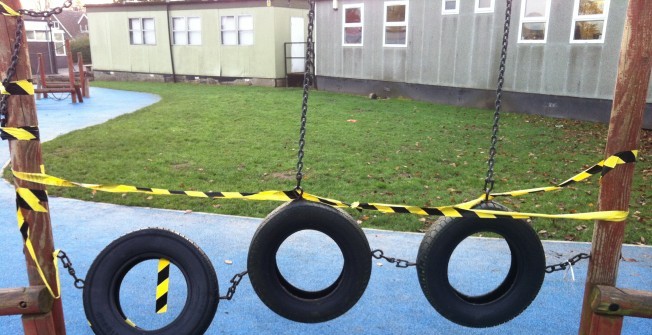 Cleaning Wetpour Play Surfaces in Broughton