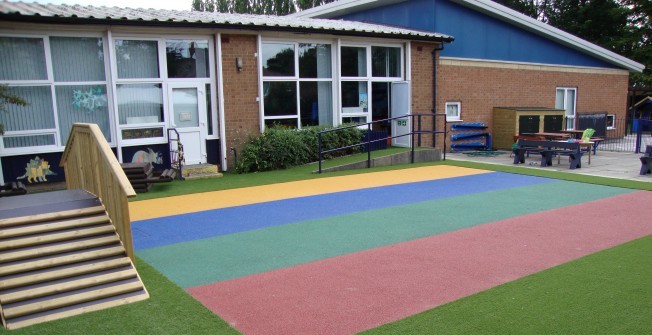 Artificial Grass Playground Surface