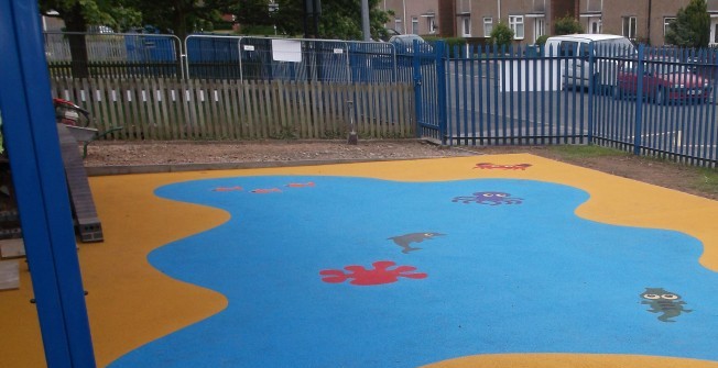 EPDM Wet Pour Rubber Surfacing in Kirkton