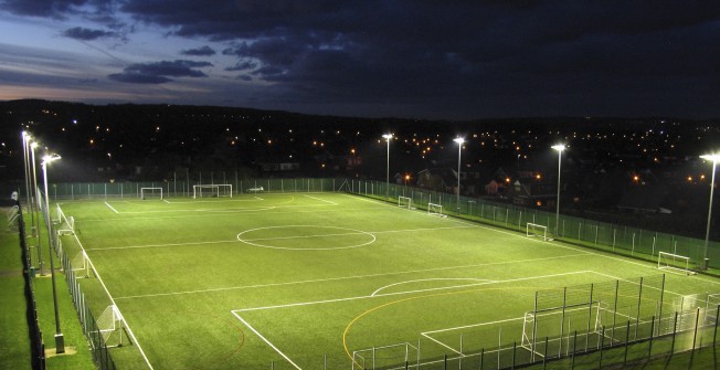 MUGA Construction in Newtown