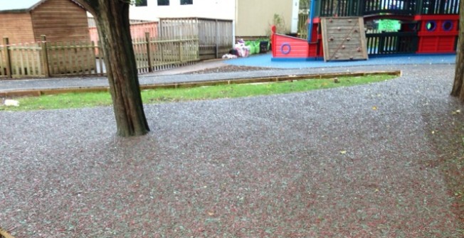 Rubber Mulch Safety Flooring in Waterloo